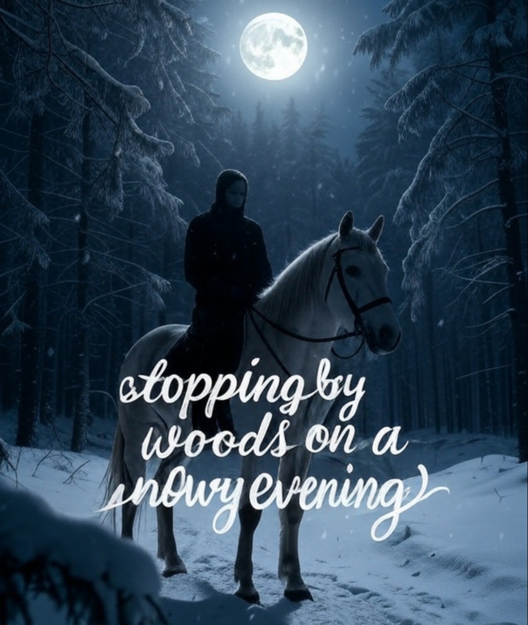 Stopping by Woods on a Snowy Evening (Metal remix)