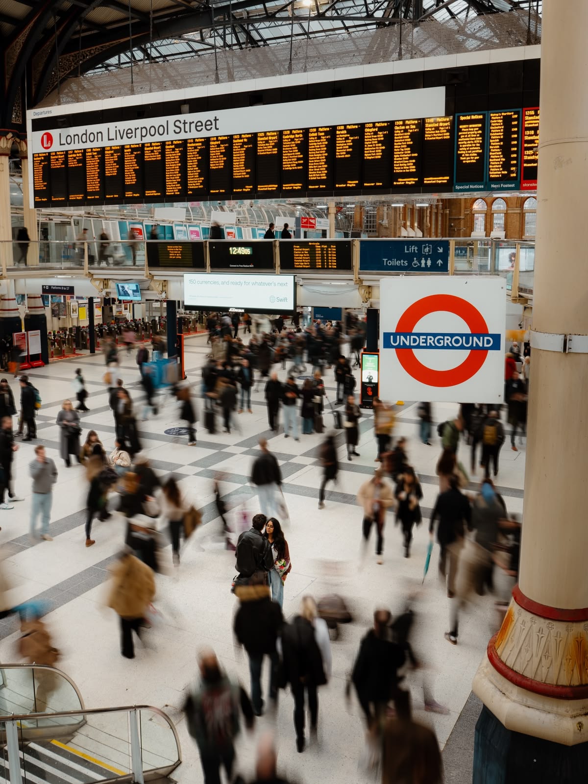 The Crowded Platform Shuffle